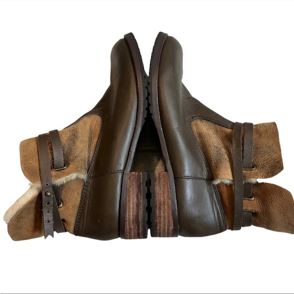 Matt Bernson Two Tone Leather Ankle Boots - Picture 6 of 10